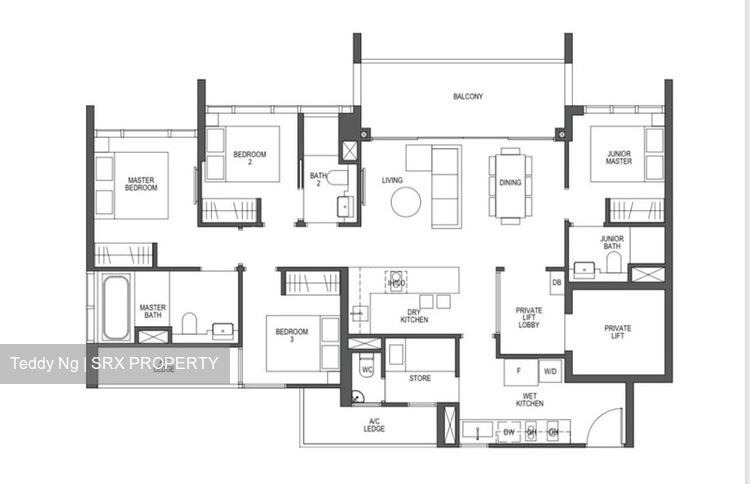Pullman Residences Newton (D11), Apartment #430780351